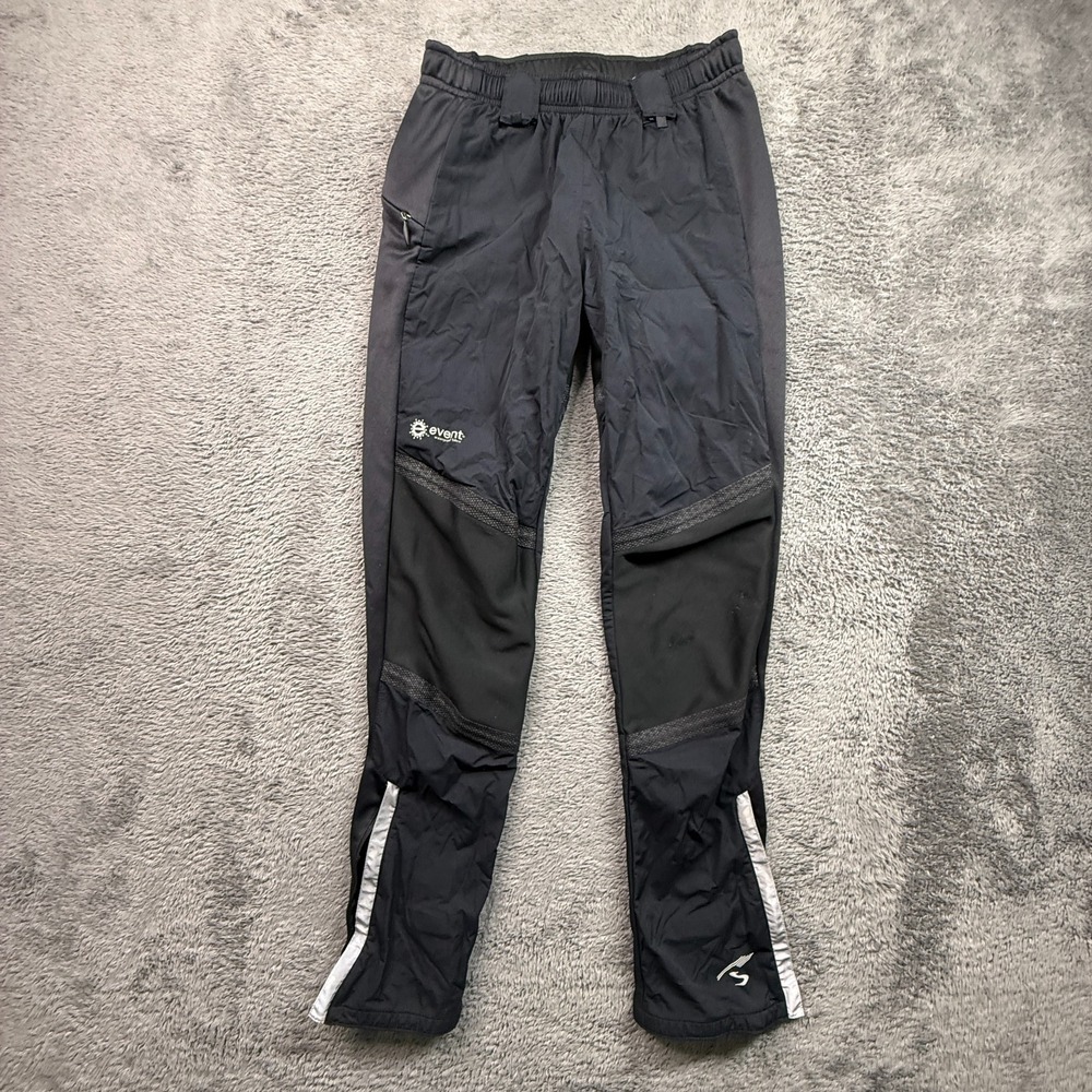 Showers Pass Womens Cycling Pants Event Waterproof Fabric S Black 100% Nylon